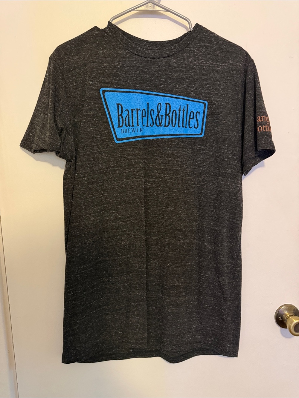 Men's Heather Black Logo T-Shirt